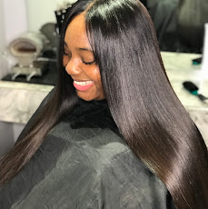 Hairstyling service at M & Co. Hair Salon